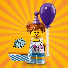LE71021-06 LEGO® MINIFIGURES® 18ª EDICIÓN - FIESTA - Chica de la fiesta de cumpleaños
