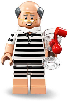 LE71020-10 LEGO® MINIFIGURES® BATMAN MOVIE® Serie 2 - ALFRED PENNYWORTH? DE VACACIONES