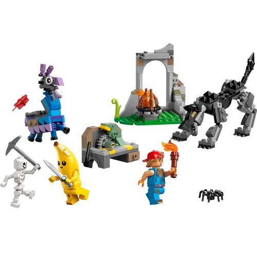 LEGO FORTNITE - CAMPAMENTO DE BANANO Y BUJÍA