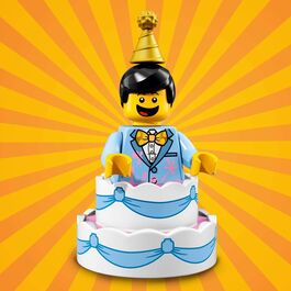 LE71021-10 LEGO® MINIFIGURES® 18ª EDICIÓN - FIESTA - Chico de la tarta