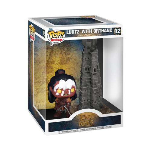 FUNKO POP! TOWN: EL SEÑOR DE LOS ANILLOS - LURTH CON LA TORRE