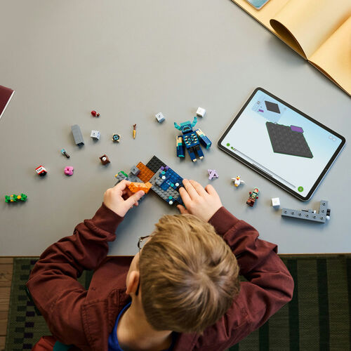 LEGO MINECRAFT - EL ENCUENTRO CON EL CUSTODIO
