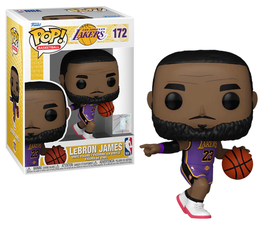 FUNKO POP! NBA: LOS ANGELES LAKERS ? LEBRON JAMES SEÑALANDO
