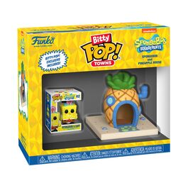 FUNKO BITTY POP! TOWNS: BOB ESPONJA - BOB ESPONJA CON CASA PIÑA