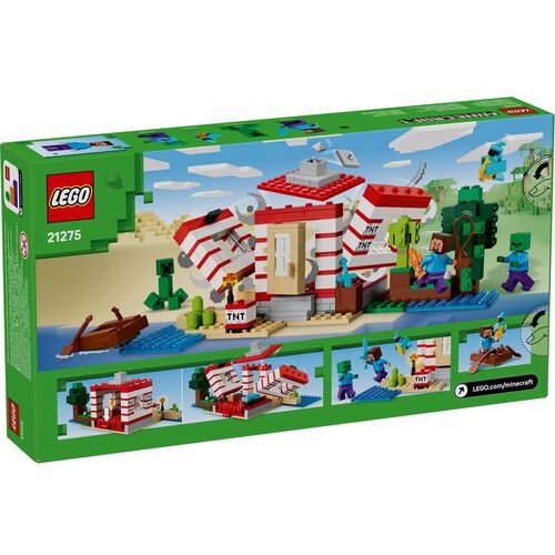 LEGO MINECRAFT - LA CASA-DINAMITA DE LA SELVA