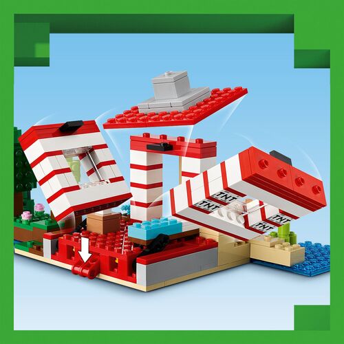 LEGO MINECRAFT - LA CASA-DINAMITA DE LA SELVA