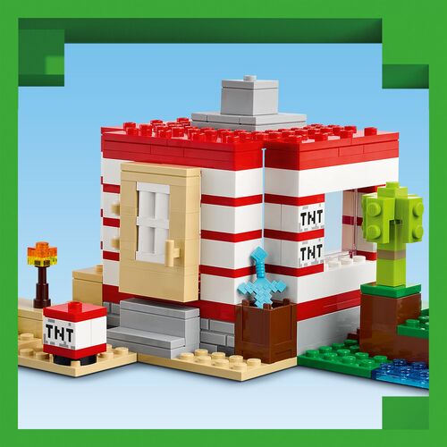 LEGO MINECRAFT - LA CASA-DINAMITA DE LA SELVA