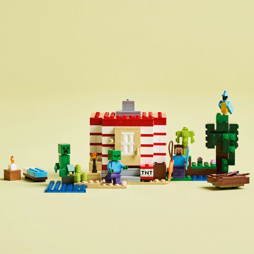LEGO MINECRAFT - LA CASA-DINAMITA DE LA SELVA