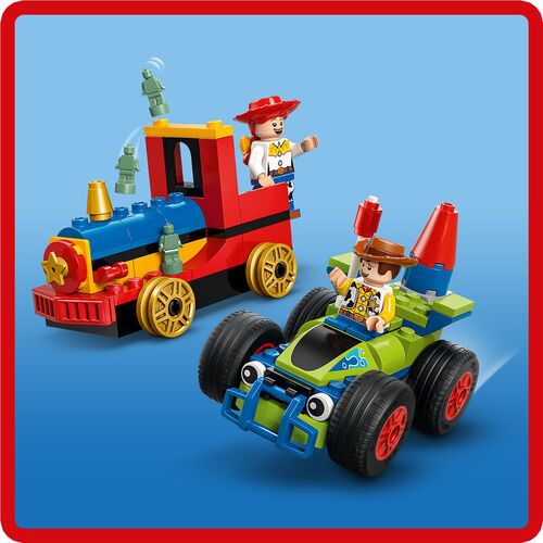 LEGO DISNEY - TREN DE CELEBRACIÓN DE TOY STORY Y COCHE RC