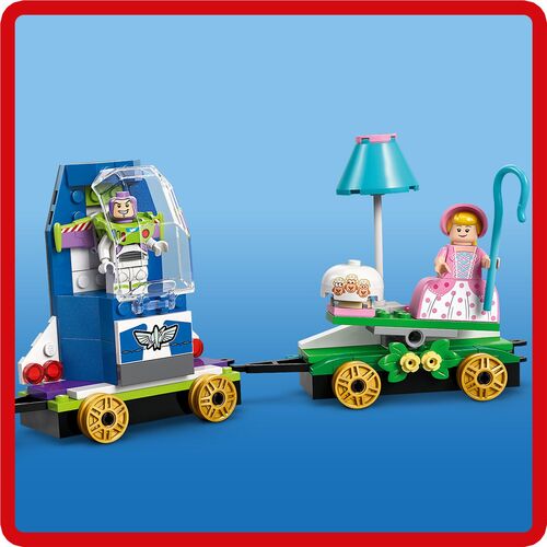 LEGO DISNEY - TREN DE CELEBRACIÓN DE TOY STORY Y COCHE RC