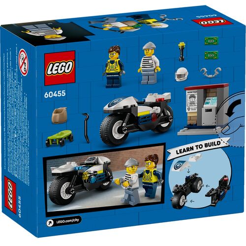 LEGO CITY - PERSECUCIÓN EN MOTO DE POLICÍA