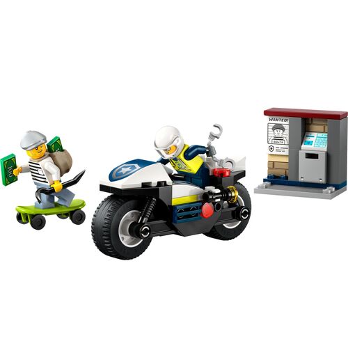 LEGO CITY - PERSECUCIÓN EN MOTO DE POLICÍA