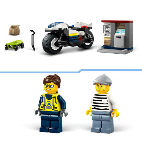 LEGO CITY - PERSECUCIÓN EN MOTO DE POLICÍA