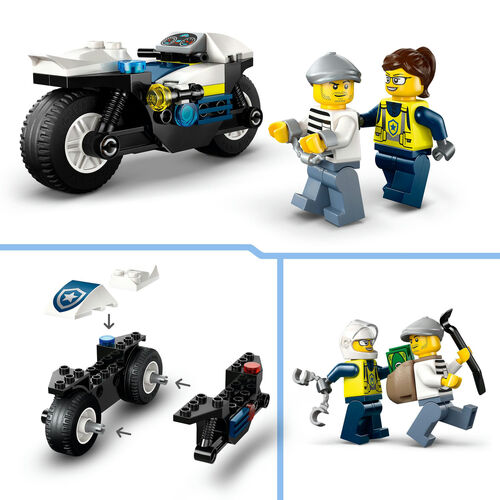 LEGO CITY - PERSECUCIÓN EN MOTO DE POLICÍA