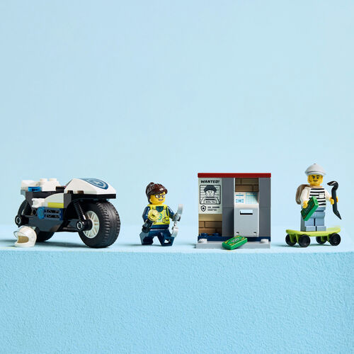 LEGO CITY - PERSECUCIÓN EN MOTO DE POLICÍA