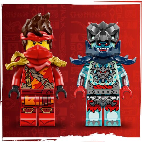 LEGO NINJAGO - CARRERA RELÁMPAGO EN MOTO DE KAI