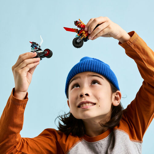 LEGO NINJAGO - CARRERA RELÁMPAGO EN MOTO DE KAI