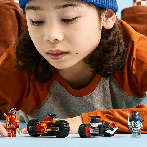 LEGO NINJAGO - CARRERA RELÁMPAGO EN MOTO DE KAI
