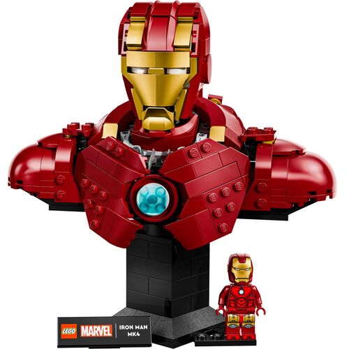 LEGO MARVEL - BUSTO DE IRON MAN MK4