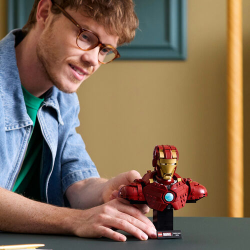 LEGO MARVEL - BUSTO DE IRON MAN MK4