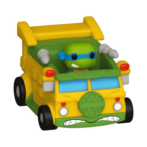 FUNKO BITTY POP! RIDES: LAS TORTUGAS NINJA - LEONARDO CON TURTLE VAN