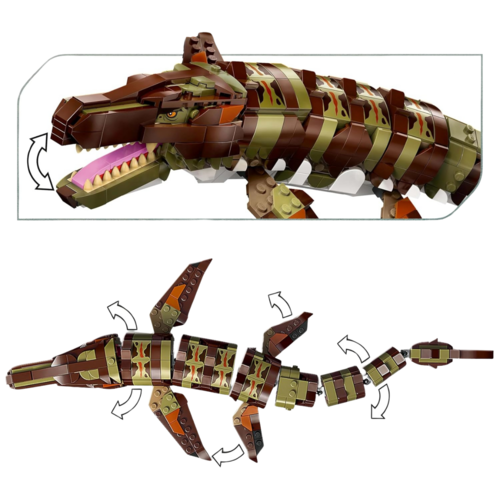 LEGO JURASSIC WORLD: MISIÓN NAVAL - MOSASAURUS CONSTRUIBLE
