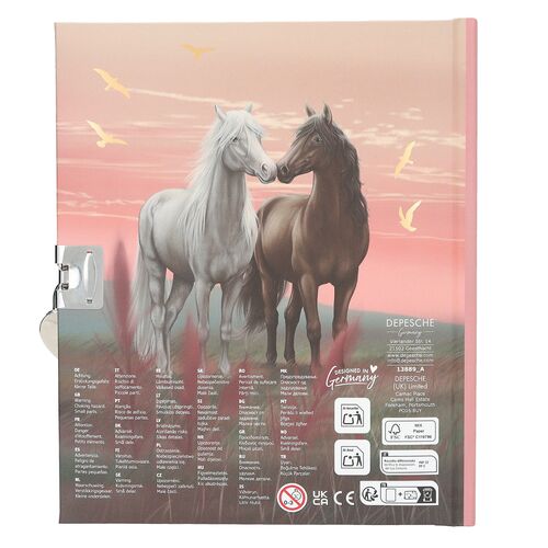 TOP MODEL - DIARIO DE CABALLO AL ATARDECER