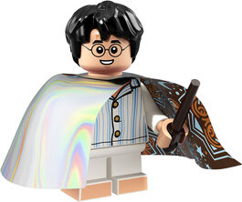 LE71022-15 LEGO® MINIFIGURES® Harry Potter? y Animales Fantásticos - HARRY POTTER CON CAPA DE INVISIBILIDAD