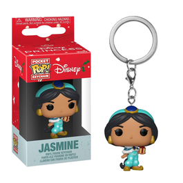 FUNKO POP! KEYCHAIN: PRINCESAS DISNEY - JASMINE (HOLIDAY)