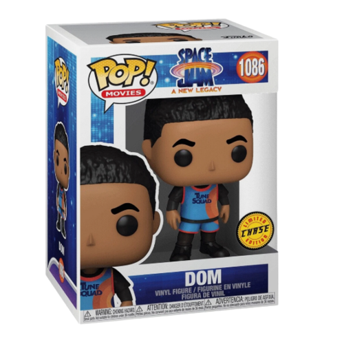 FUNKO POP! SPACE JAM: NUEVAS LEYENDAS - DOM (CHASE) REF: 56227, Nº 1086 (Unidad Única - No admite devolución, ver fotos reales del producto)
