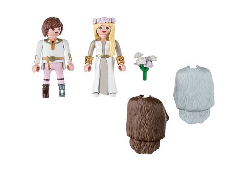 PLAYMOBIL - DRAGONS: ASTRID E HIPO CON ROPA DE BODA