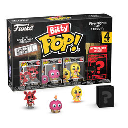 FUNKO BITTY POP! FIVE NIGHTS AT FREDDY?S - FOXY, CUPCAKE, CHICA Y ¿?