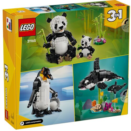 LEGO CREATOR: 3EN1 - FAUNA SALVAJE: FAMILIA DE PANDAS