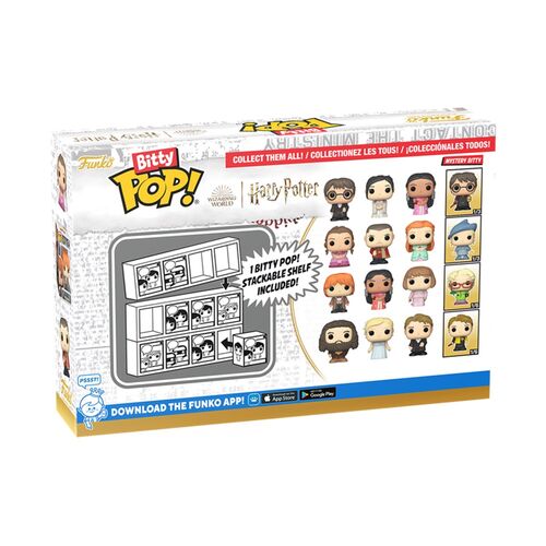 FUNKO BITTY POP! HARRY POTTER - RUBEUS HAGRID, FLEUR DELACOUR, CEDRIC DIGGORY Y ¿?