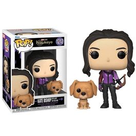 FUNKO POP! OJO DE HALCÓN - KATE BISHOP CON LUCKY EL PERRO PIZZA