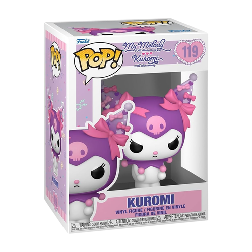 FUNKO POP! SANRIO: MY MELODY 50 Th ANIVERSARIO - KUROMI 20 Th ANIVERSARIO – KUROMI GRUÑONA