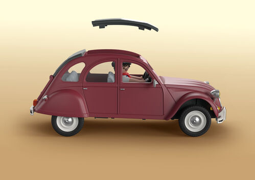 PLAYMOBIL CITROËN 2CV GRANATE EXCLUSIVO