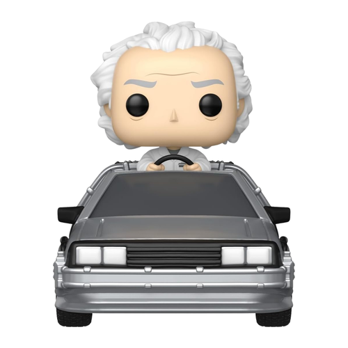 FUNKO POP! RIDES: REGRESO AL FUTURO - DOC CON LA MÁQUINA DEL TIEMPO