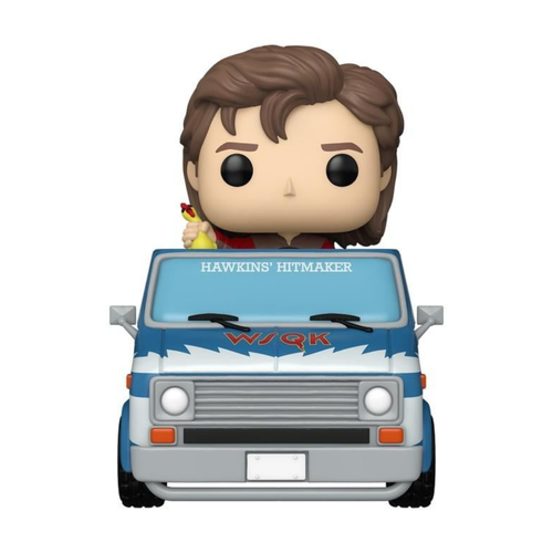 FUNKO POP! RIDES: STRANGER THINGS - STEVE CON LA FURGONETA SQUAWK