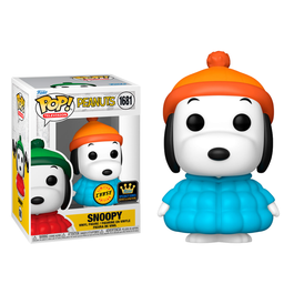 FUNKO POP! PEANUTS - SNOOPY CON ABRIGO (CHASE)