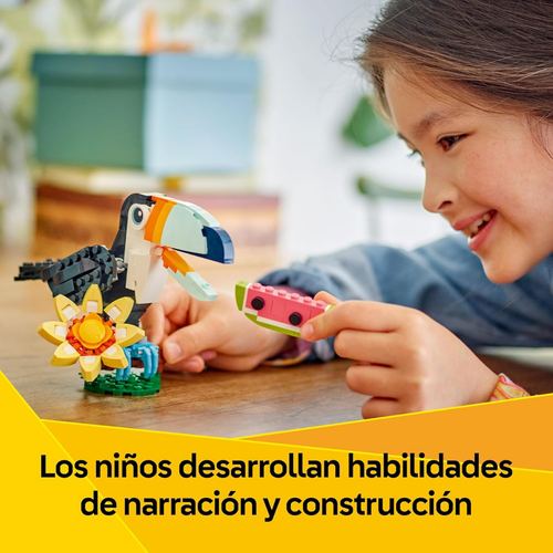 LEGO CREATOR: FAUNA SALVAJE - TUCÁN TROPICAL