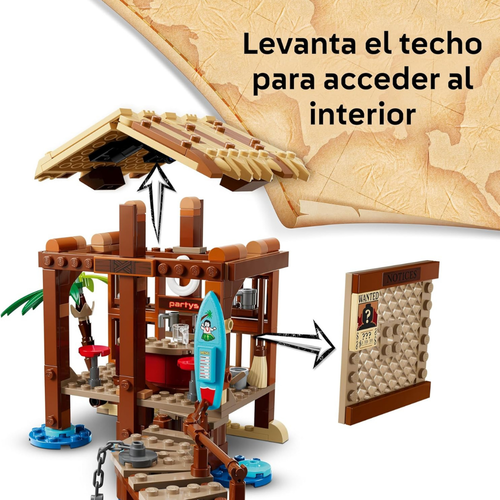 LEGO ONE PIECE - CABAÑA DEL PUEBLO MOLINO