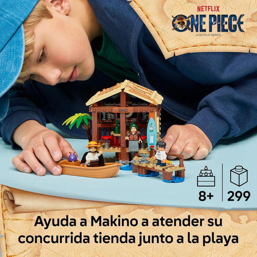 LEGO ONE PIECE - CABAÑA DEL PUEBLO MOLINO