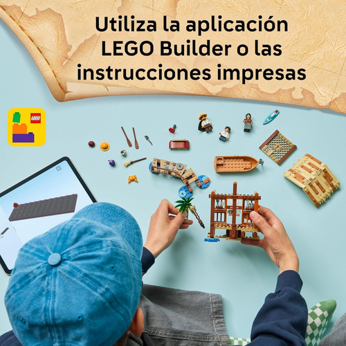 LEGO ONE PIECE - CABAÑA DEL PUEBLO MOLINO