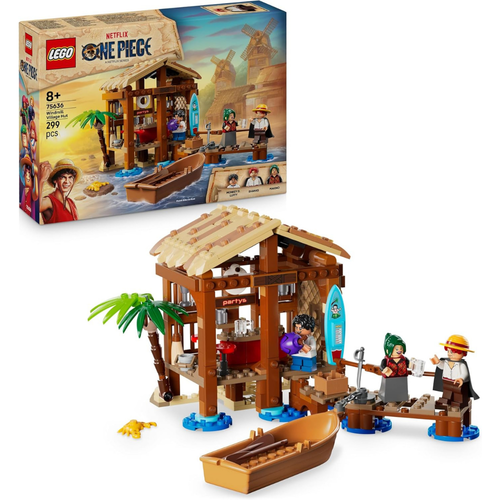 LEGO ONE PIECE - CABAÑA DEL PUEBLO MOLINO