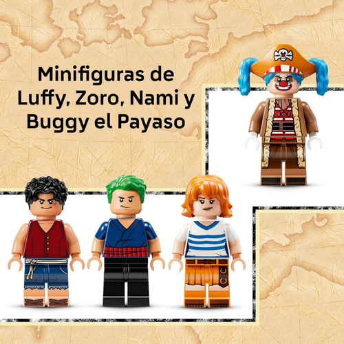 LEGO ONE PIECE - CARPA DE CIRCO DE BUGGY EL PAYASO
