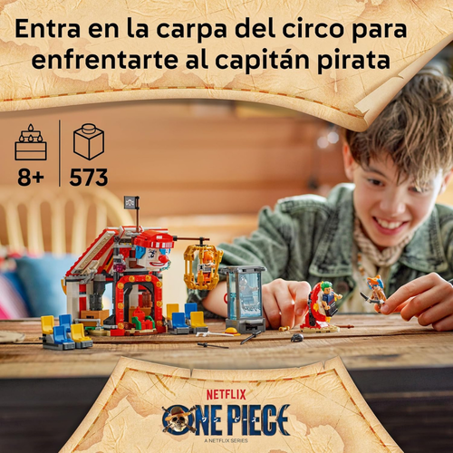LEGO ONE PIECE - CARPA DE CIRCO DE BUGGY EL PAYASO