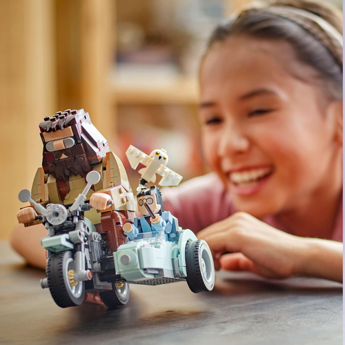 LEGO HARRY POTTER - VIAJE EN MOTO DE HAGRID Y HARRY