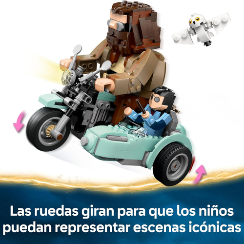 LEGO HARRY POTTER - VIAJE EN MOTO DE HAGRID Y HARRY