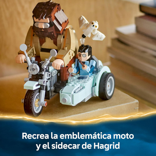 LEGO HARRY POTTER - VIAJE EN MOTO DE HAGRID Y HARRY